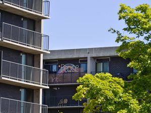 (Chris Samuels | The Salt Lake Tribune) New City Plaza Apartments in Salt Lake City, one of more than a dozen affordable housing projected slated to receive money from Salt Lake County.