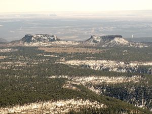 (Leah Hogsten | The Salt Lake Tribune)   The Bears Ears buttes April 10, 2021. 
